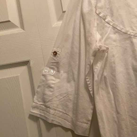 SOFT  SURROUNDINGS BLOUSE - Picture 7 of 11